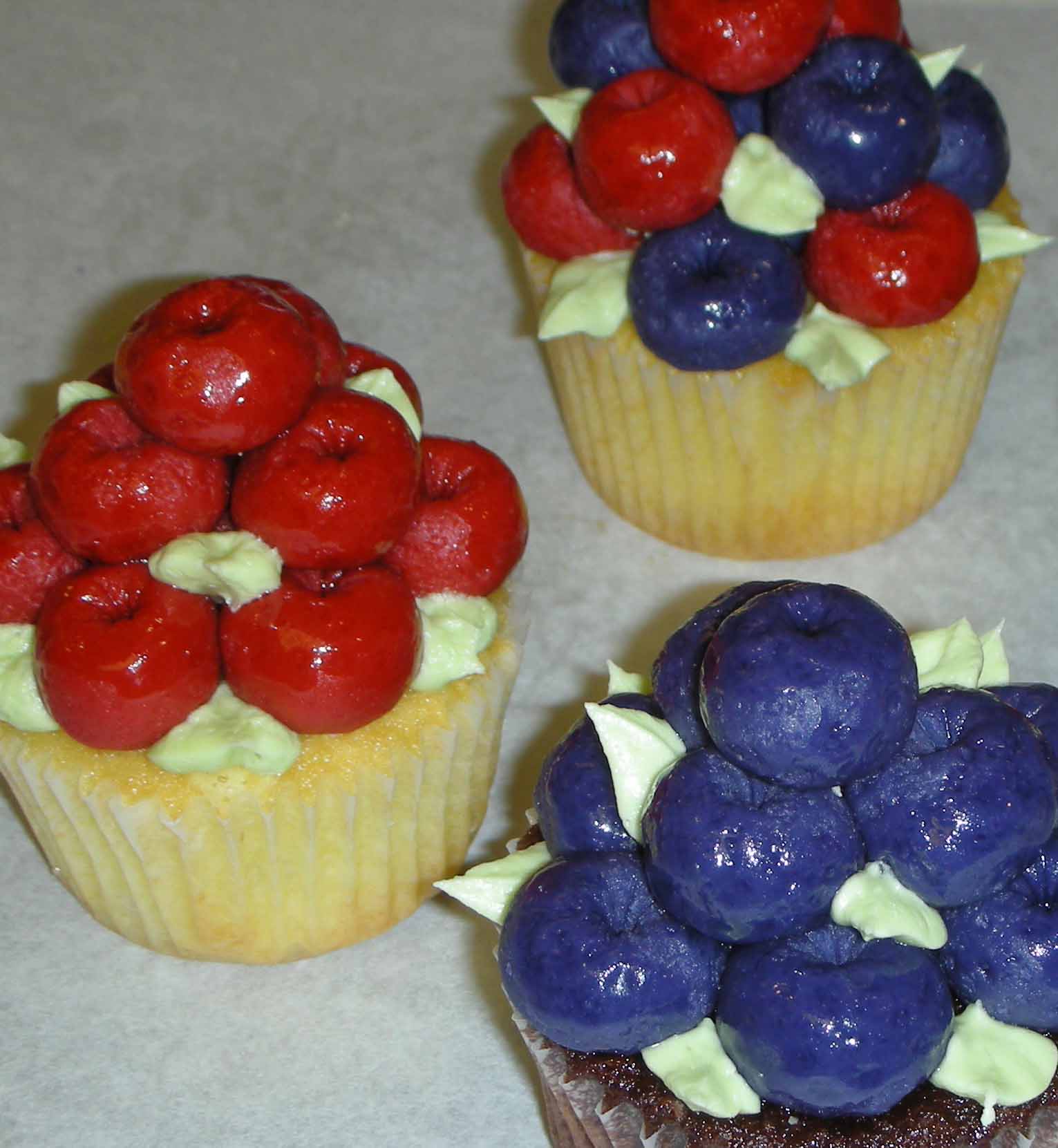 Image of Berries Cupcake